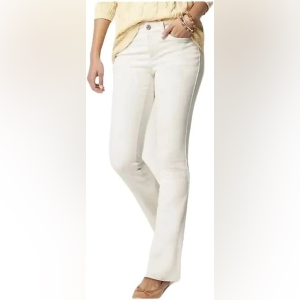 J.Jill white jeans